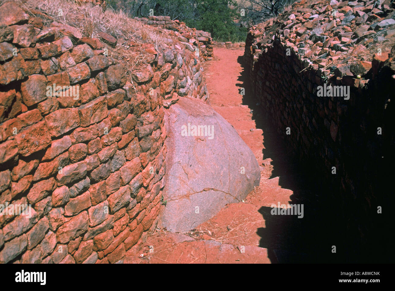 Ruines de kame Banque D'Images