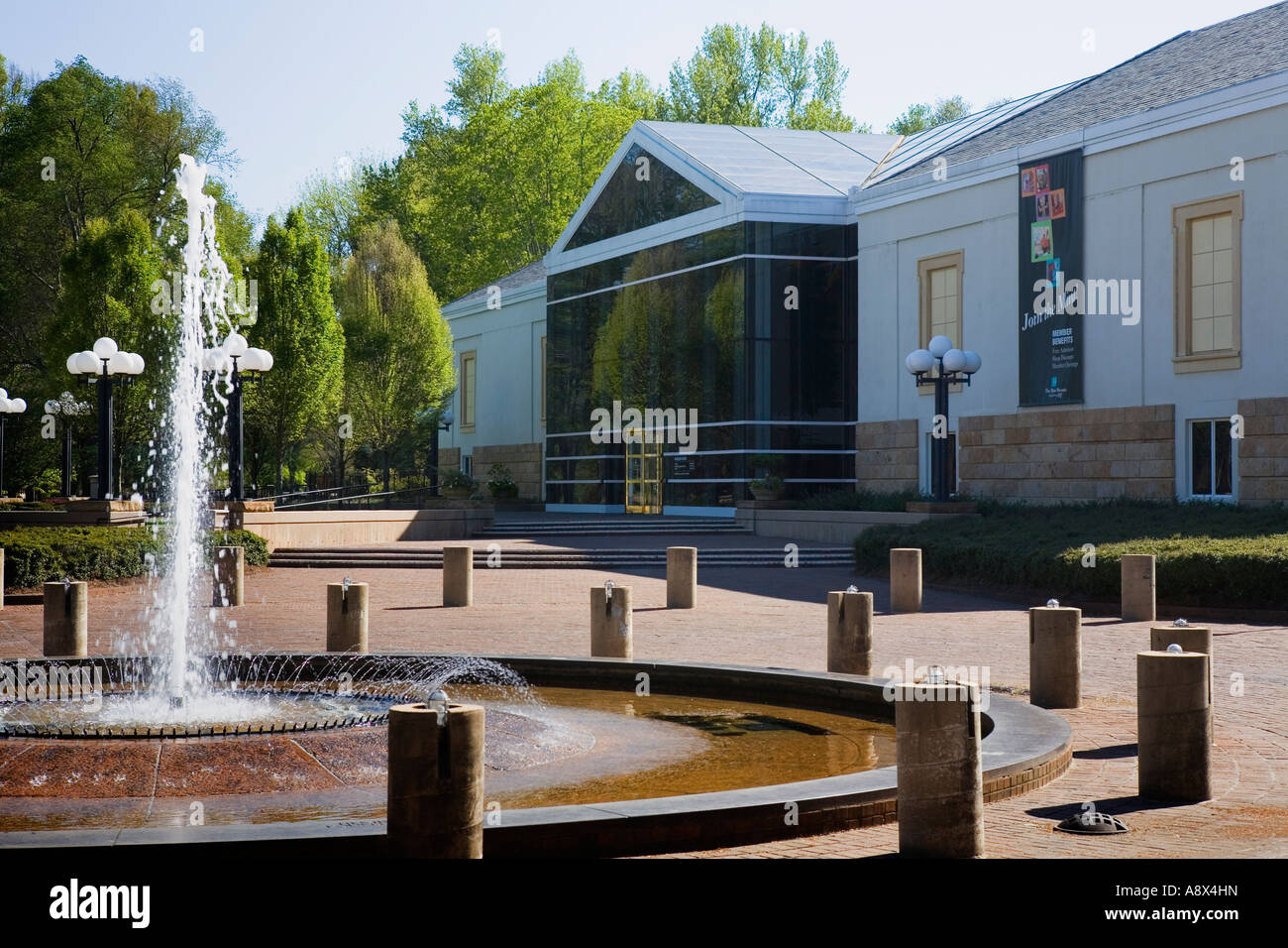 Mint Museum of Art Charlotte North Carolina Banque D'Images