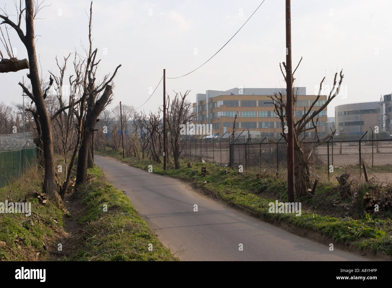 Cherry Tree Lane - - Buncefield Hemel Hempstead - Hertfordshire. Banque D'Images