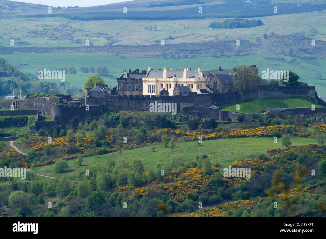 dh STIRLING STIRLINGSHIRE Château de Stirling châteaux historiques écossais écosse Banque D'Images