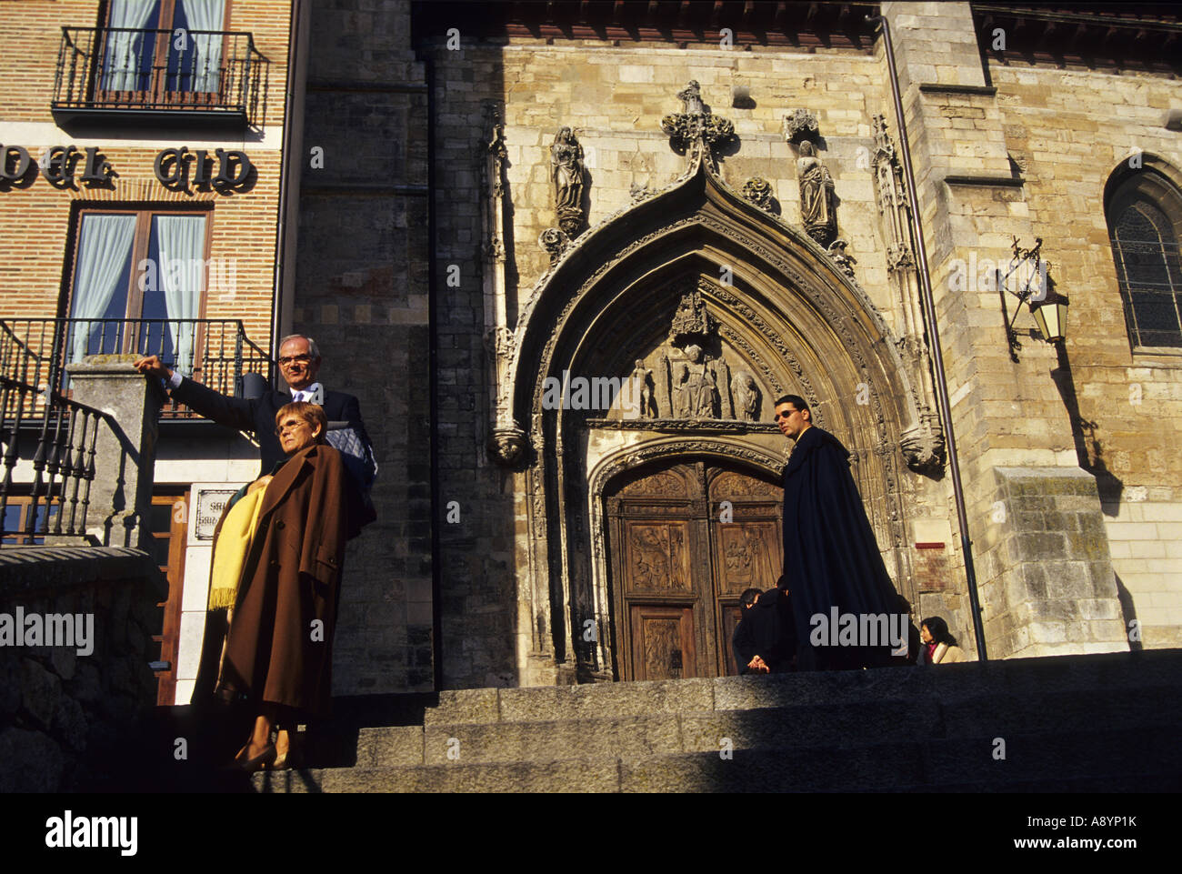 Église San Nicolas BURGOS Castille et Leon Espagne Banque D'Images