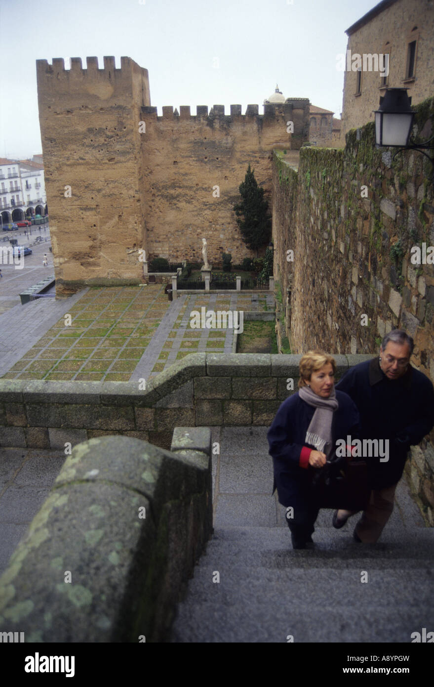 Tour de Yerba CACERES Estrémadure Espagne Banque D'Images