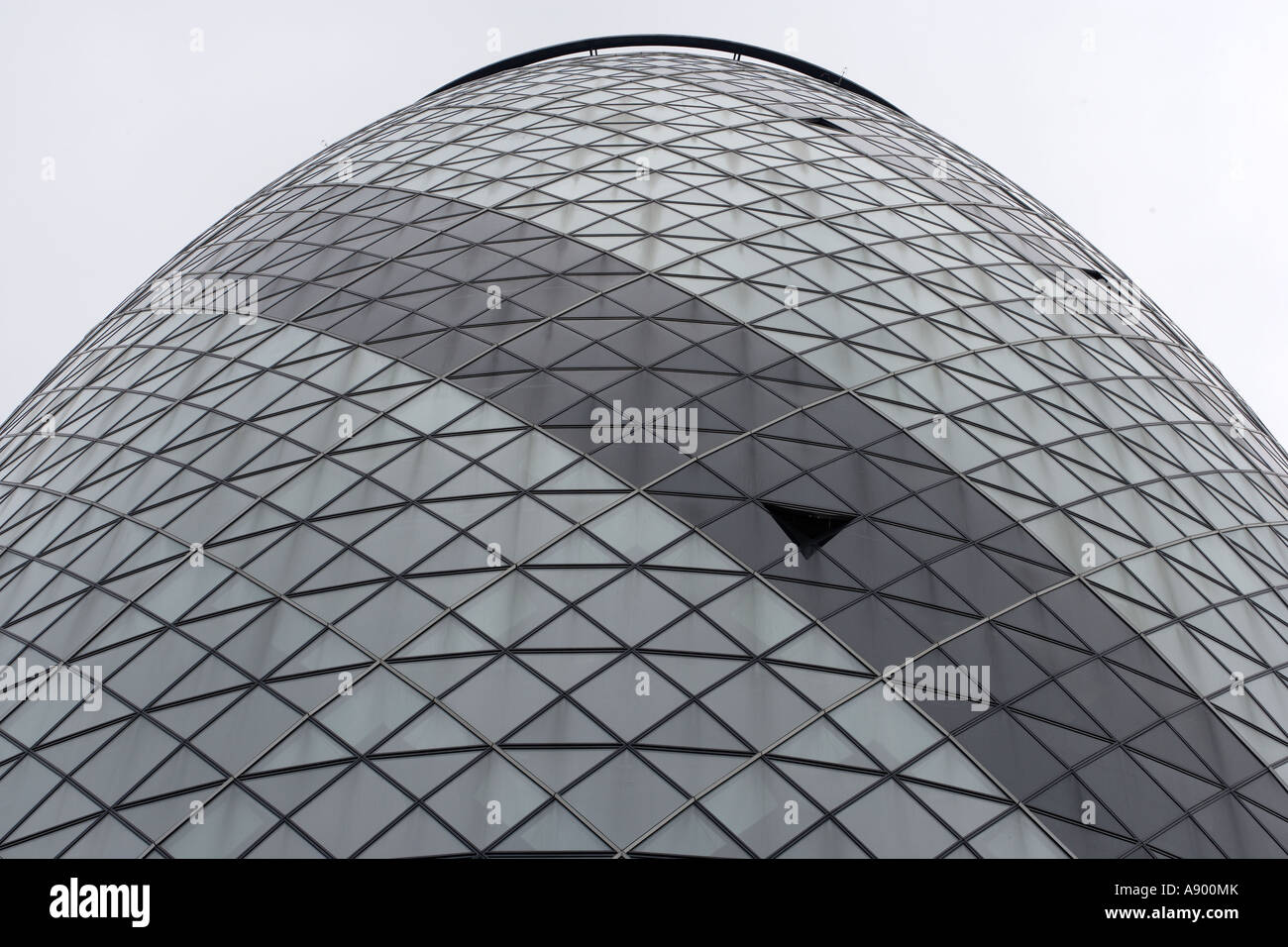 Gherkin building 30 St Marys Ax Londres Banque D'Images