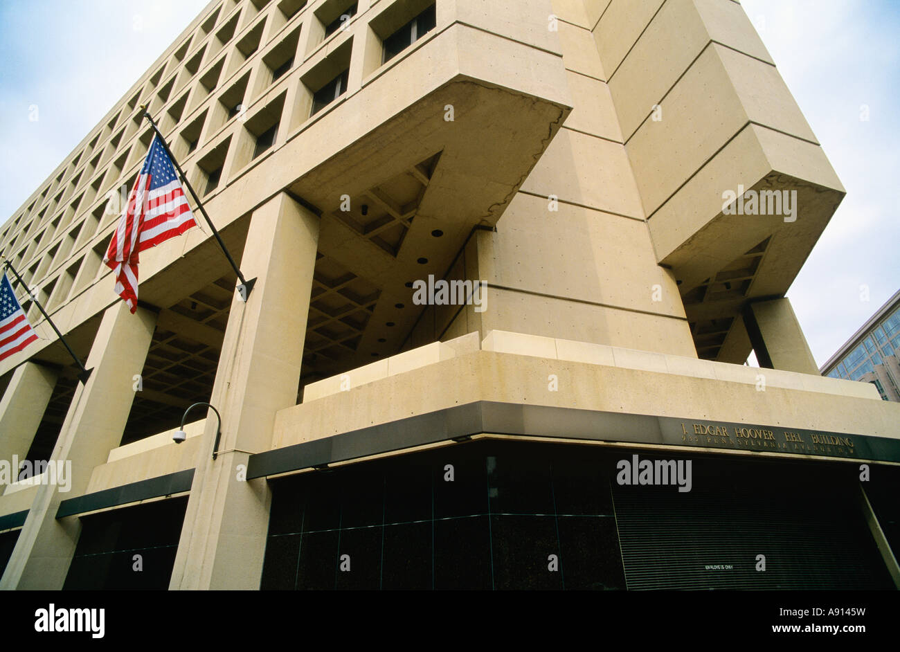 Bâtiment du FBI, Washington, DC, U S A Banque D'Images