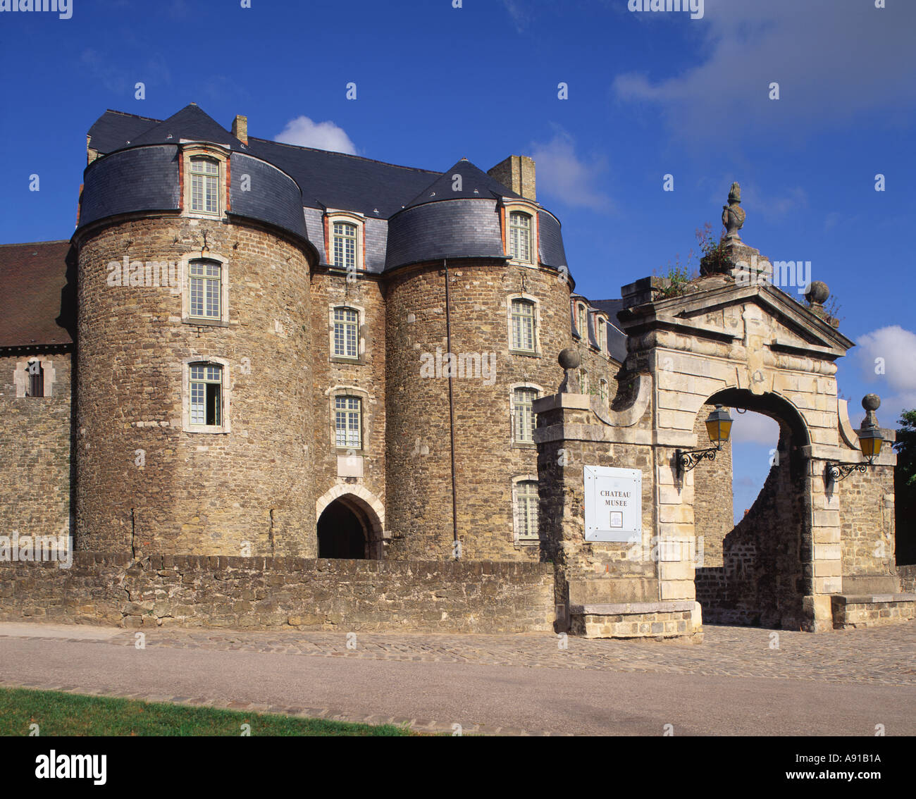 Château et Musée de Boulogne Pas de Calais France Banque D'Images