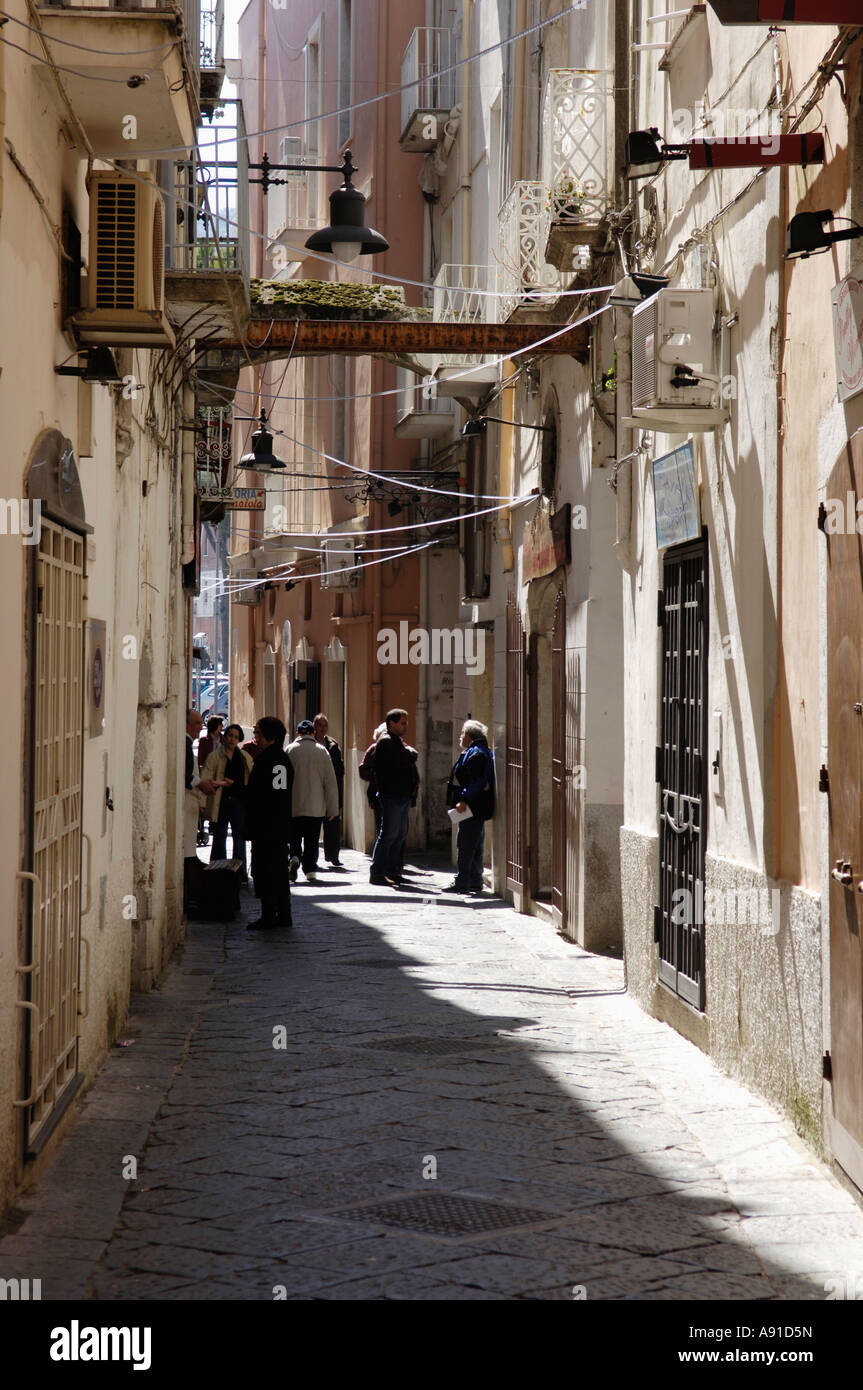 Vieille ville balnéaire de Gaeta en Italie Banque D'Images