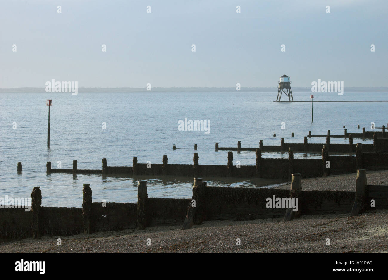 Phare de Harwich Angleterre Essex Dovercourt Banque D'Images