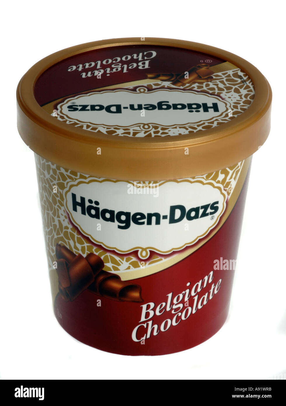 Glace Haagen-Dazs Banque D'Images