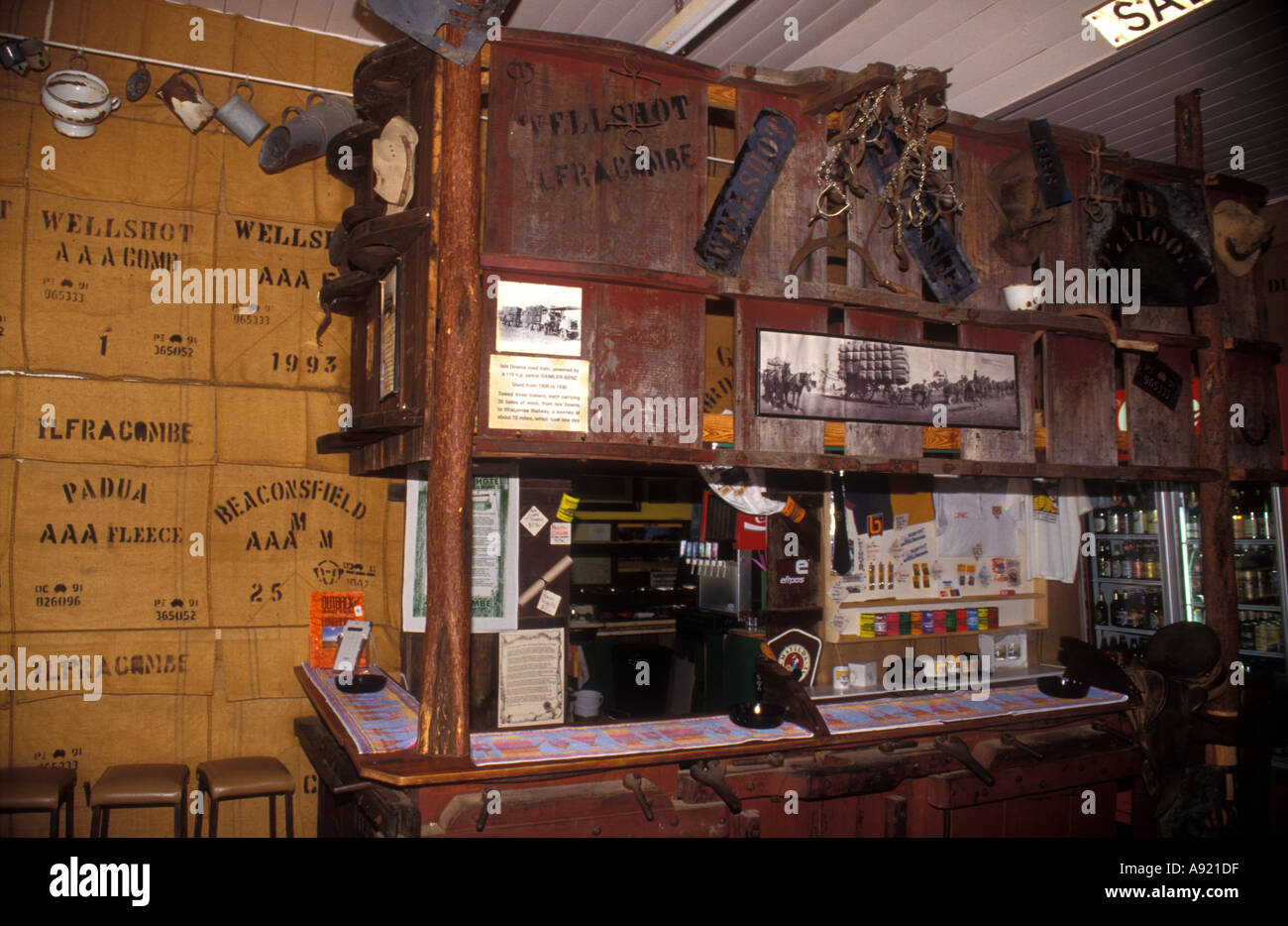 Wellshot Bar de l'hôtel Banque D'Images