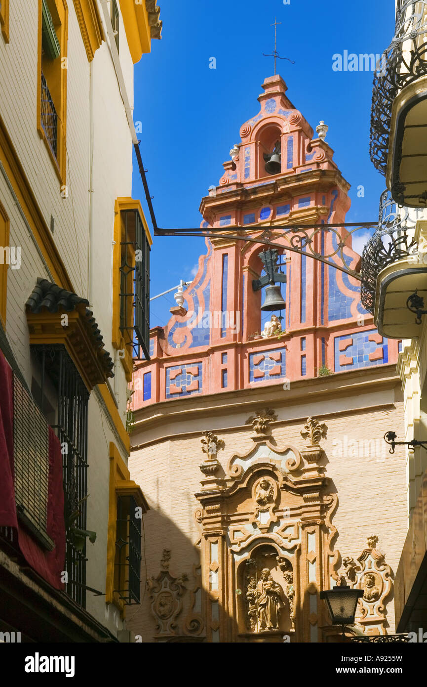 Quartier de Santa Cruz - Séville - Andalousie - Espagne Banque D'Images