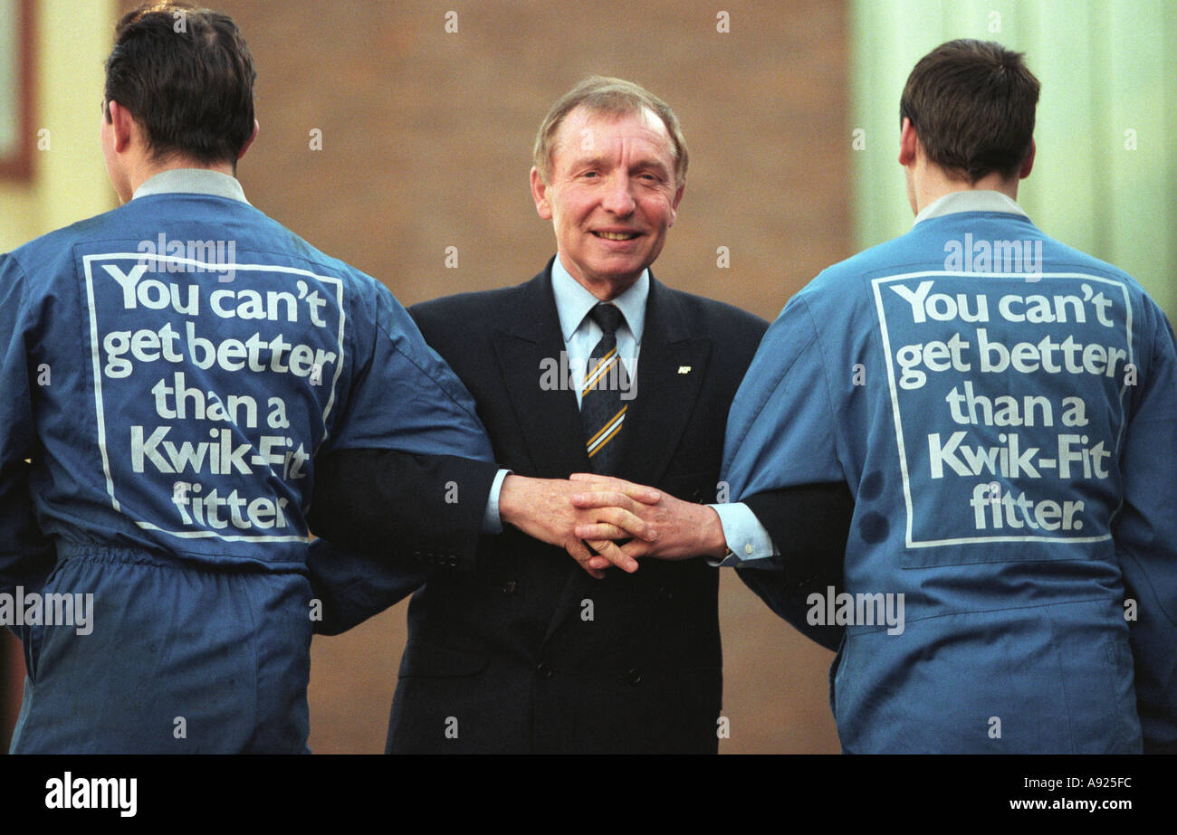 Tom Farmer de Kwik Fit Banque D'Images