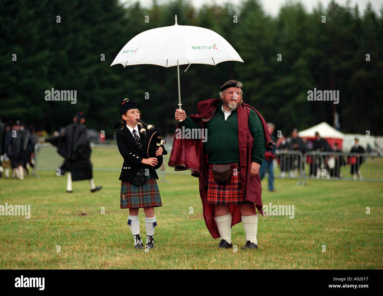 World Pipe Band Championships Glasgow Ecosse Banque D'Images