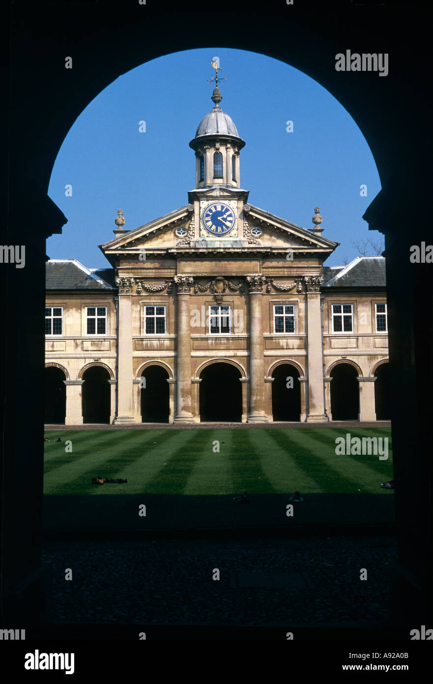 Emmanuel College Chapel St Andrew s st Cambridge UK Banque D'Images Emmanuel College Chapel St Andrew s st Cambridge UK Banque D'Images