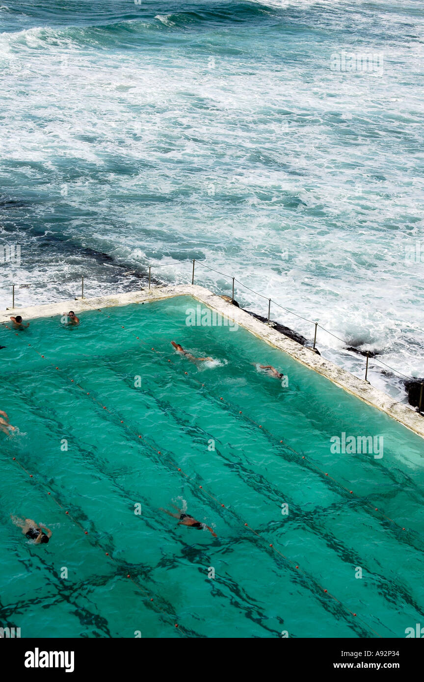 Piscine des bains de Bondi Banque D'Images