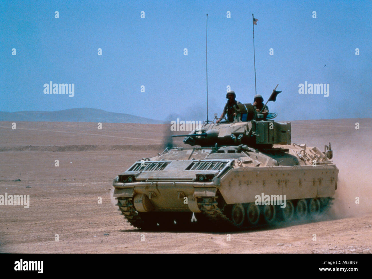 M2 véhicule de combat Bradley Banque D'Images