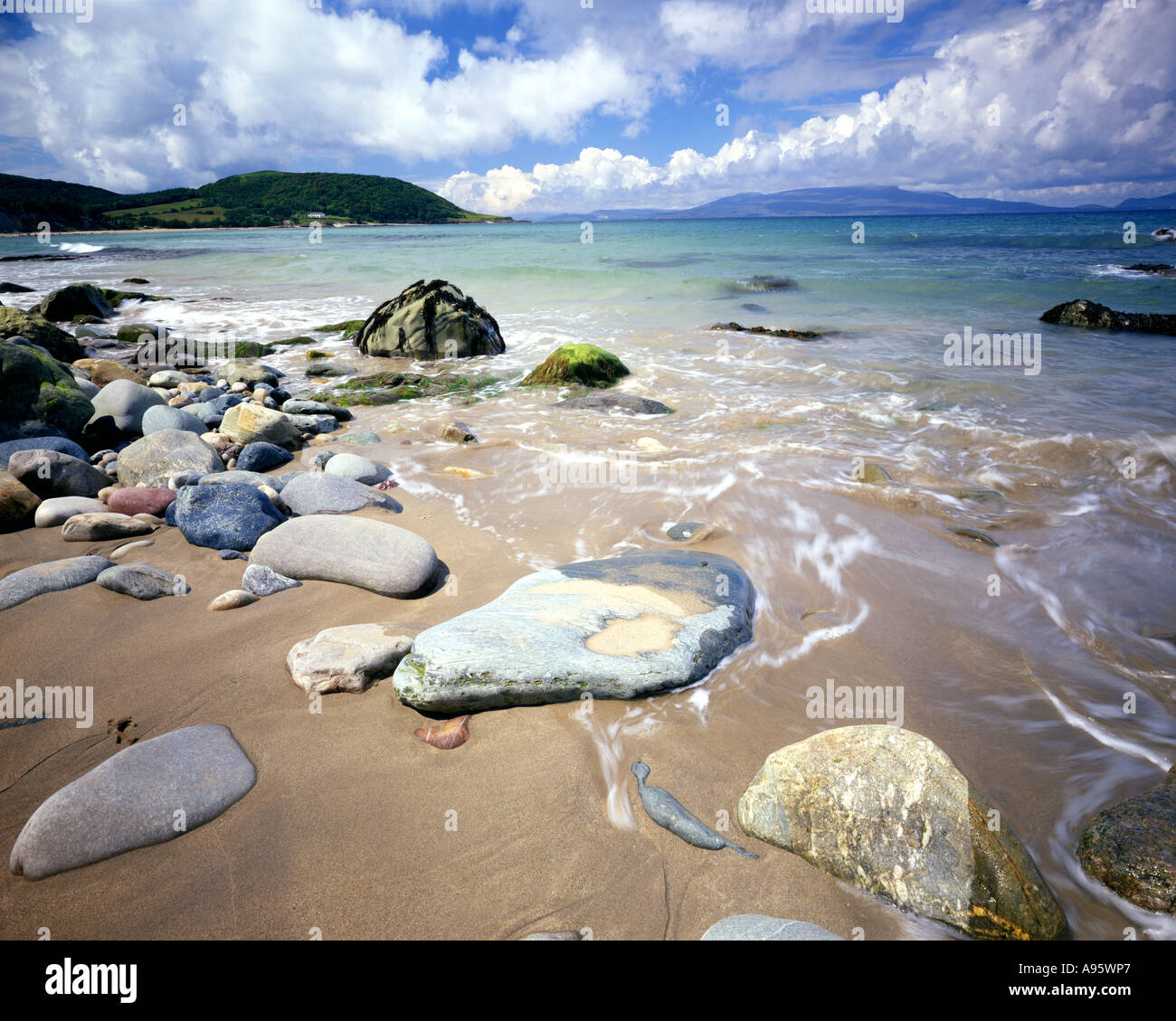 IE - Comté de Mayo : Clew Bay Banque D'Images