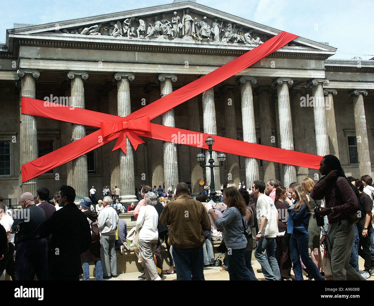 Le British Museum Londres fête son 250e anniversaire le 7 juin 2003 Banque D'Images