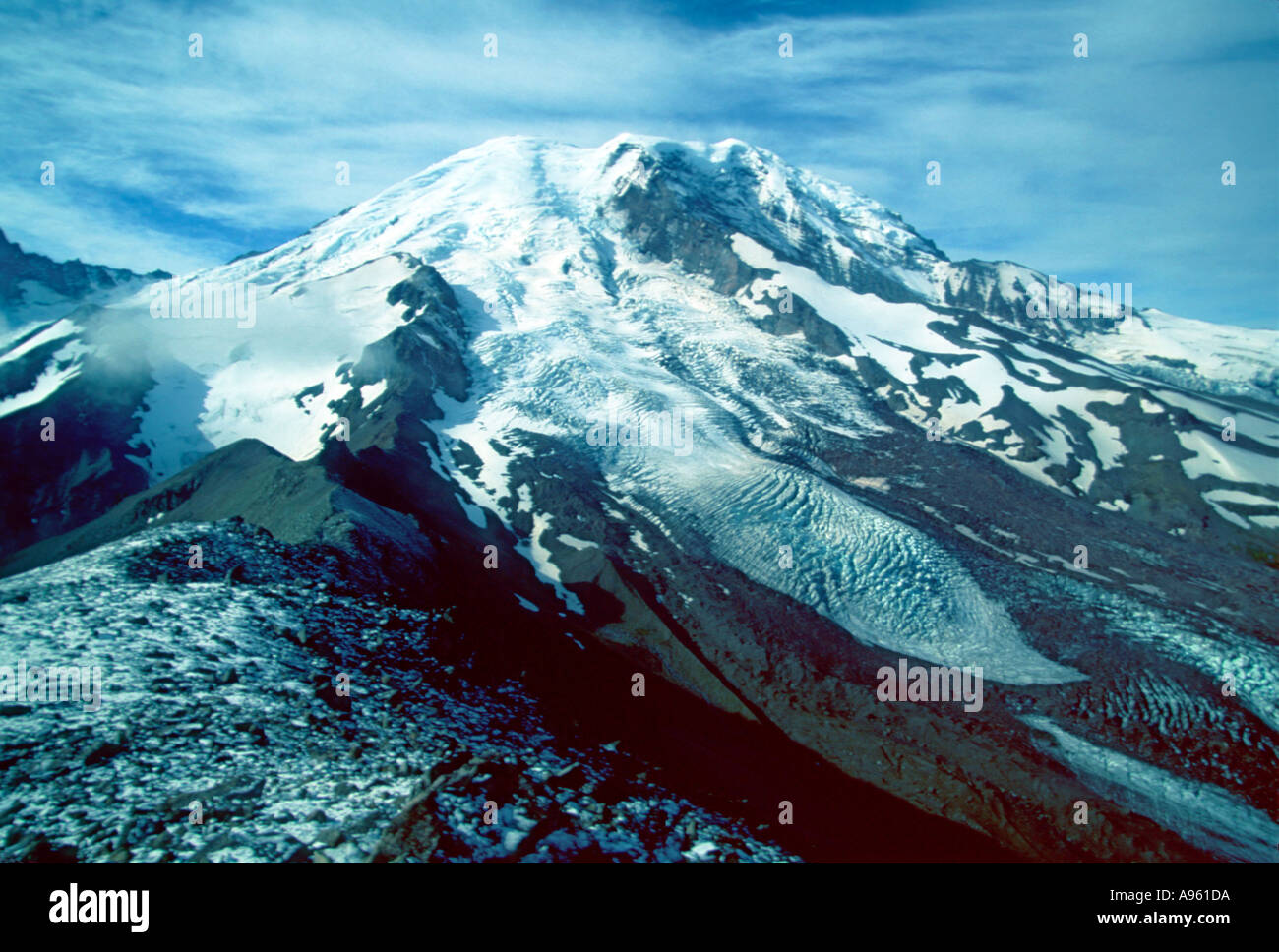 MT Rainier Banque D'Images