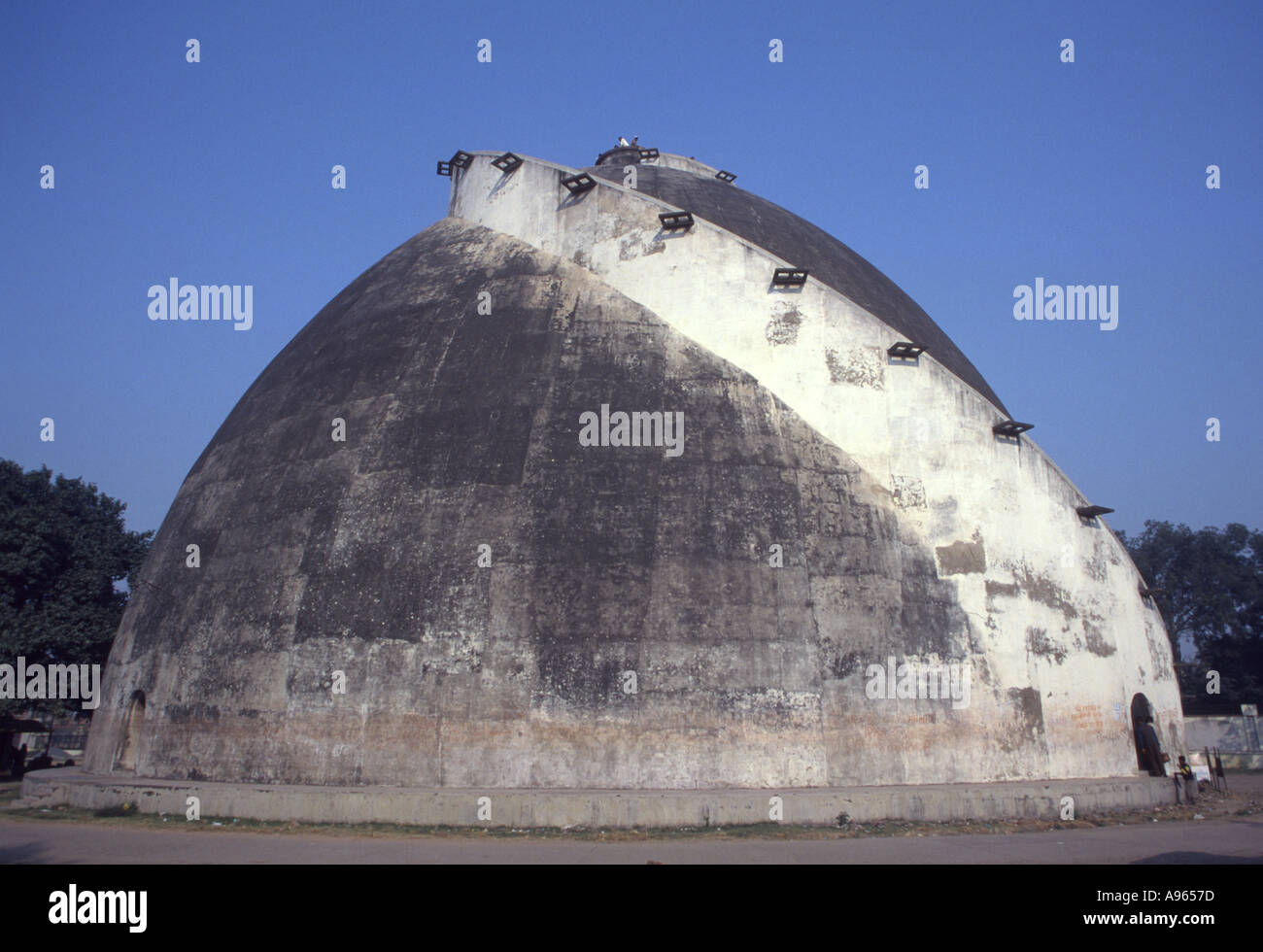 L'Inde bihar ghar patna grenier golghar ged Banque D'Images