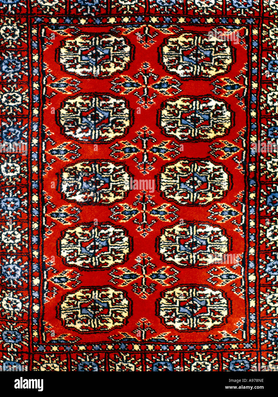 Carpet Bukara Pakistan Banque D'Images
