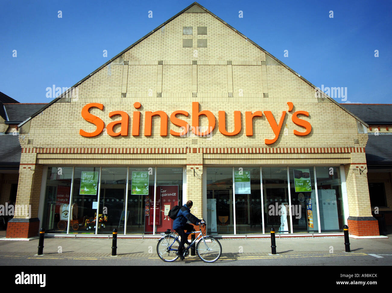 Un supermarché Sainsburys store photo du North Devon Barnstaple Banque D'Images