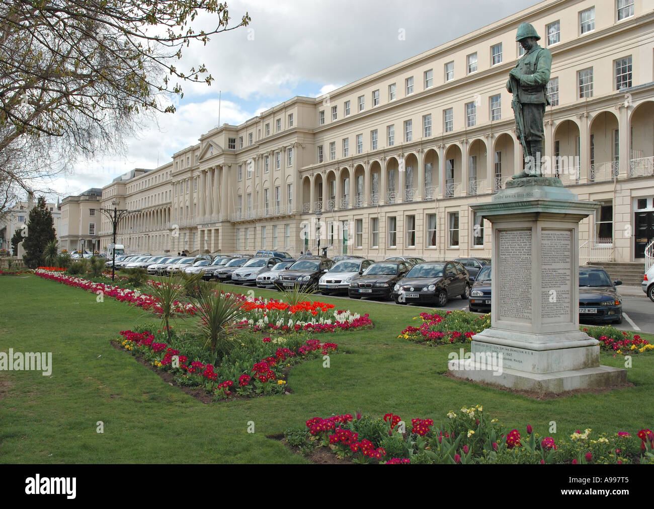 Les bureaux municipaux de la promenade à Cheltenham, Gloucestershire Banque D'Images