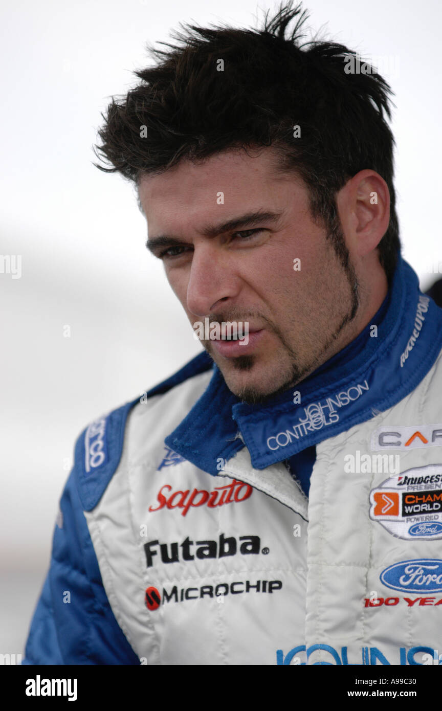 Alex Tagliani au Milwaukee Mile 250 Centennial Banque D'Images