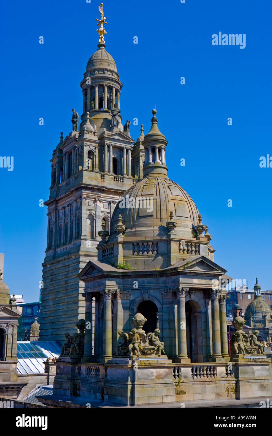 GLASGOW CITY CHAMBERS Banque D'Images