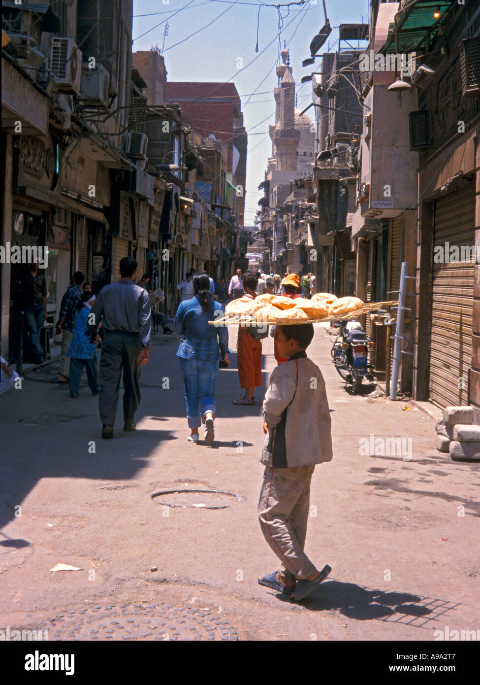 Bazar au Caire Egypte Banque D'Images