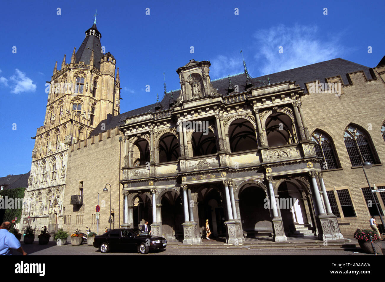 Allemagne Cologne Mairie Banque D'Images