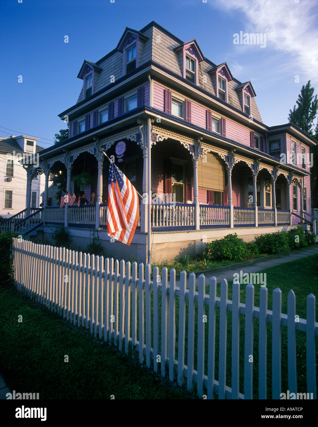 CONGRESS STREET CAPE MAY DANS LE NEW JERSEY USA Banque D'Images