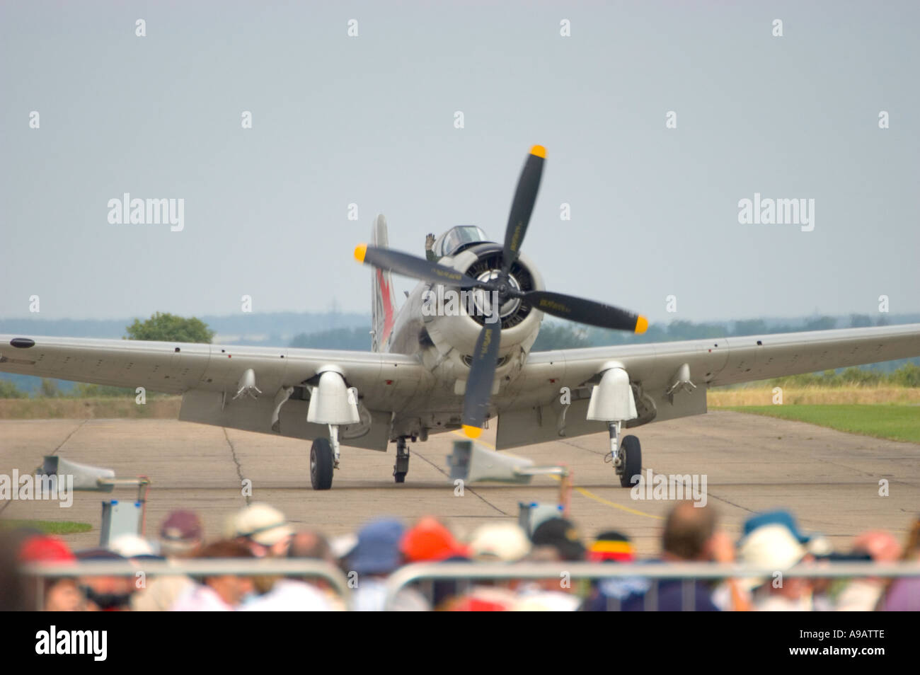 US Navy Douglas A-1 skyraider Banque D'Images