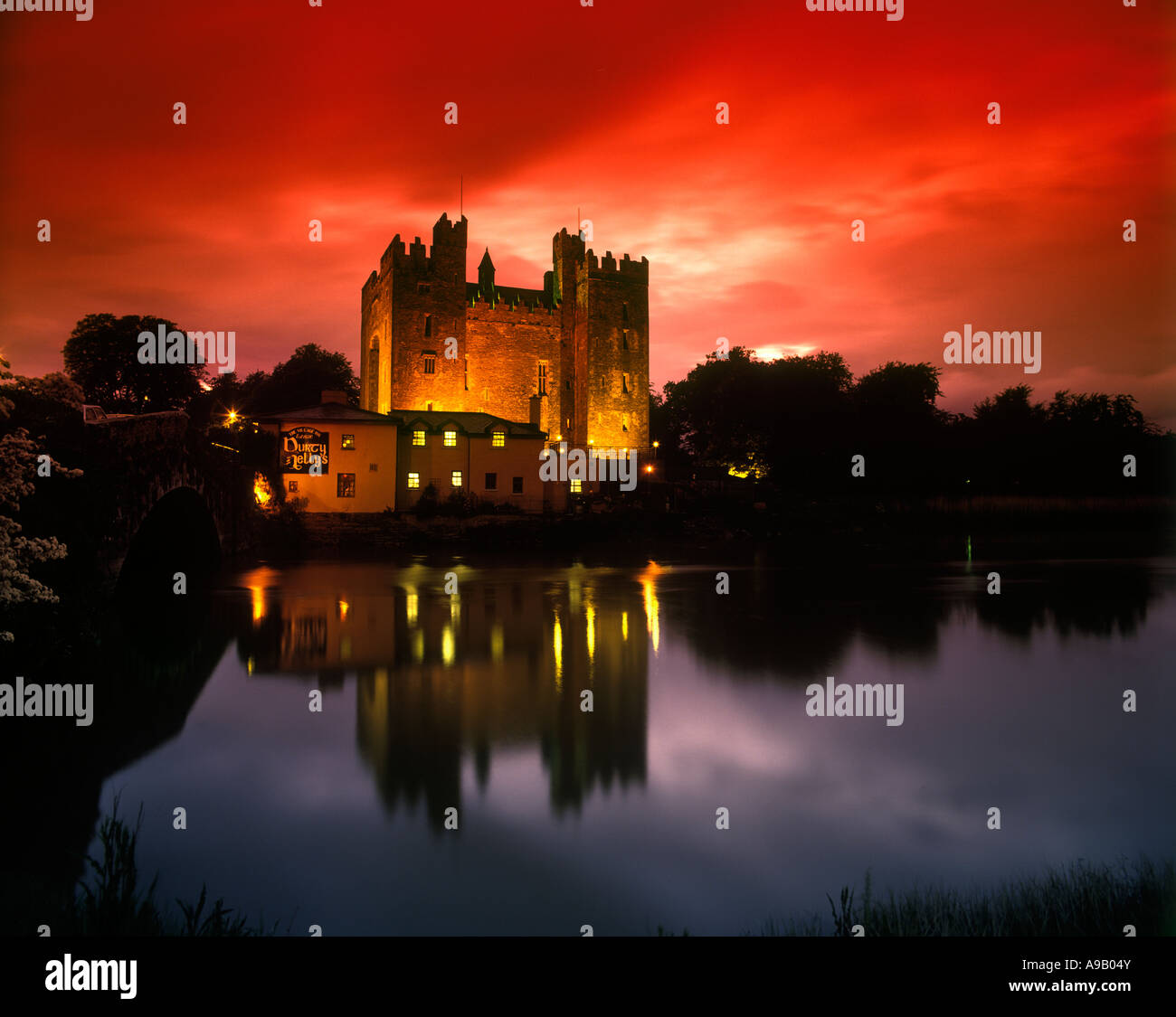 Le château de Bunratty Comté de Clare Irlande Banque D'Images