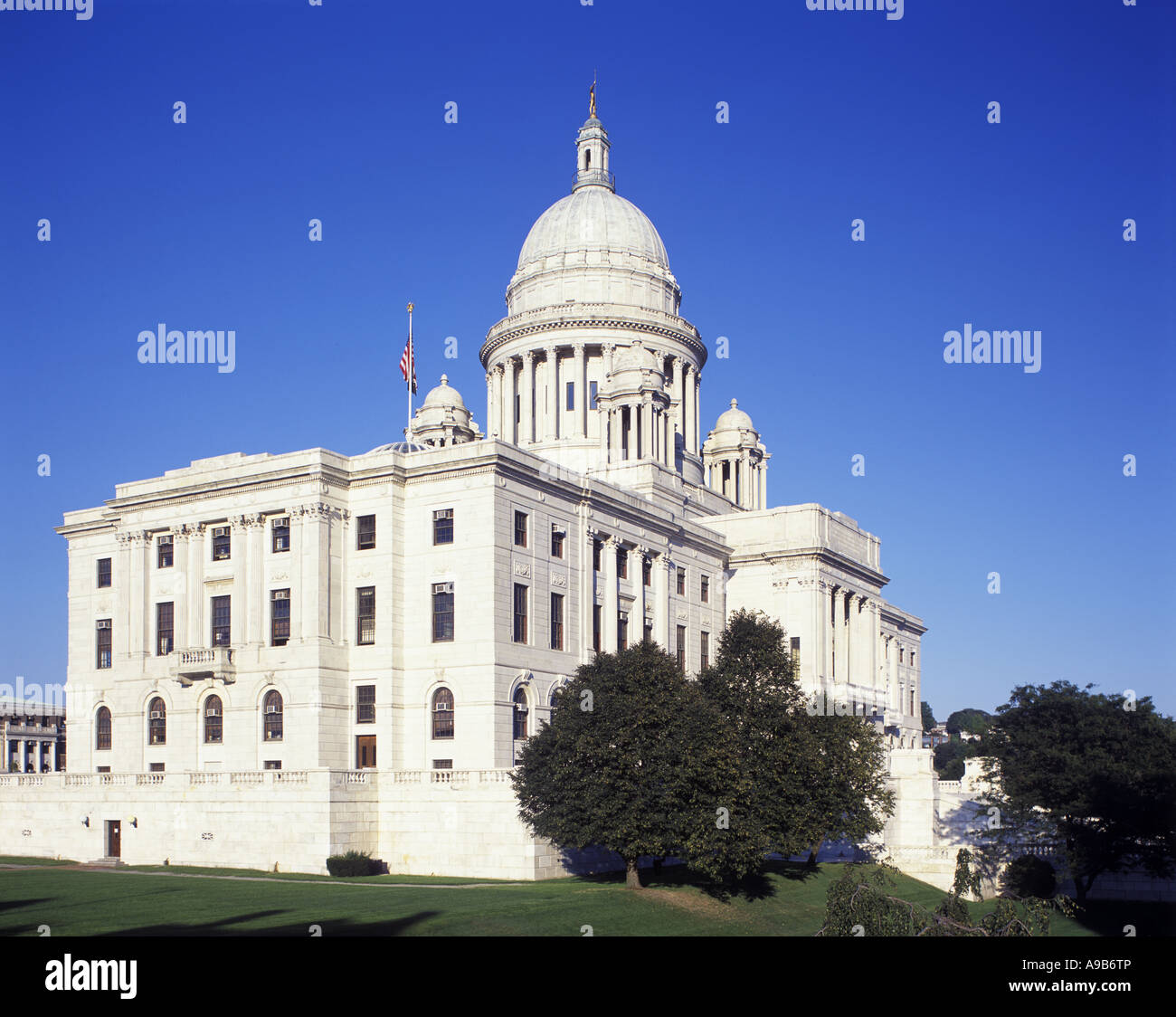 CAPITOL DE L'ÉTAT PROVIDENCE RHODE ISLAND USA Banque D'Images