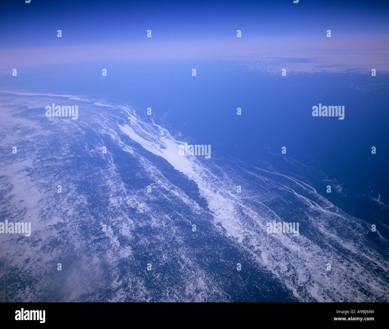 Le long de la banquise au large de la côte du Labrador en mai 2007 Banque D'Images Le long de la banquise au large de la côte du Labrador en mai 2007 Banque D'Images