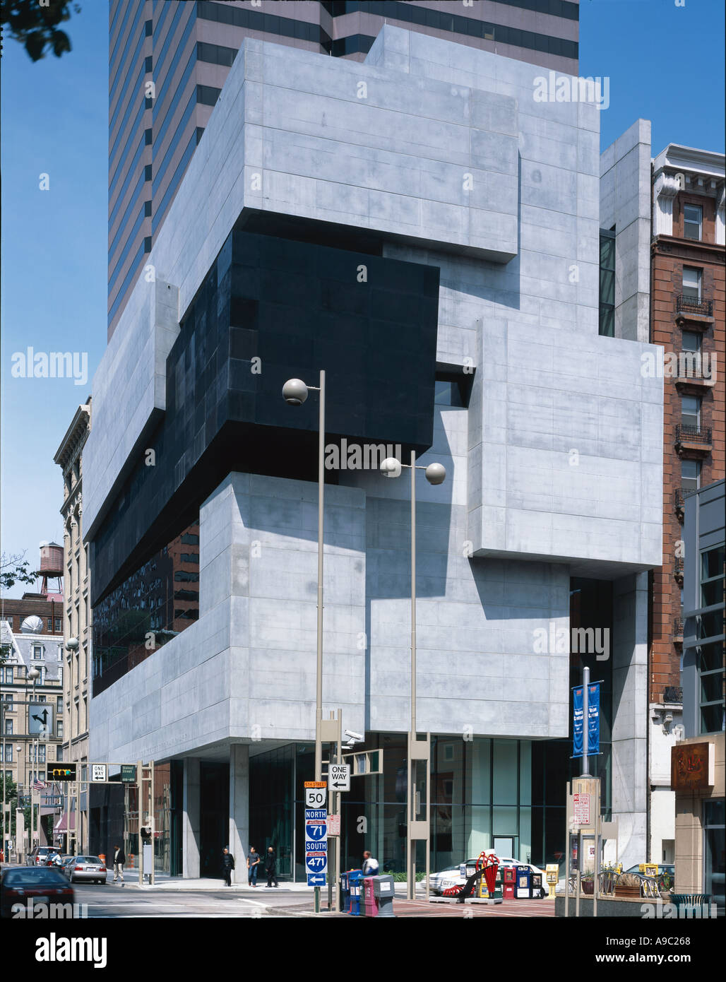 Contemporary Arts Center de Cincinnati, Ohio, USA. - Extérieur. Architecte : Zaha Hadid Banque D'Images