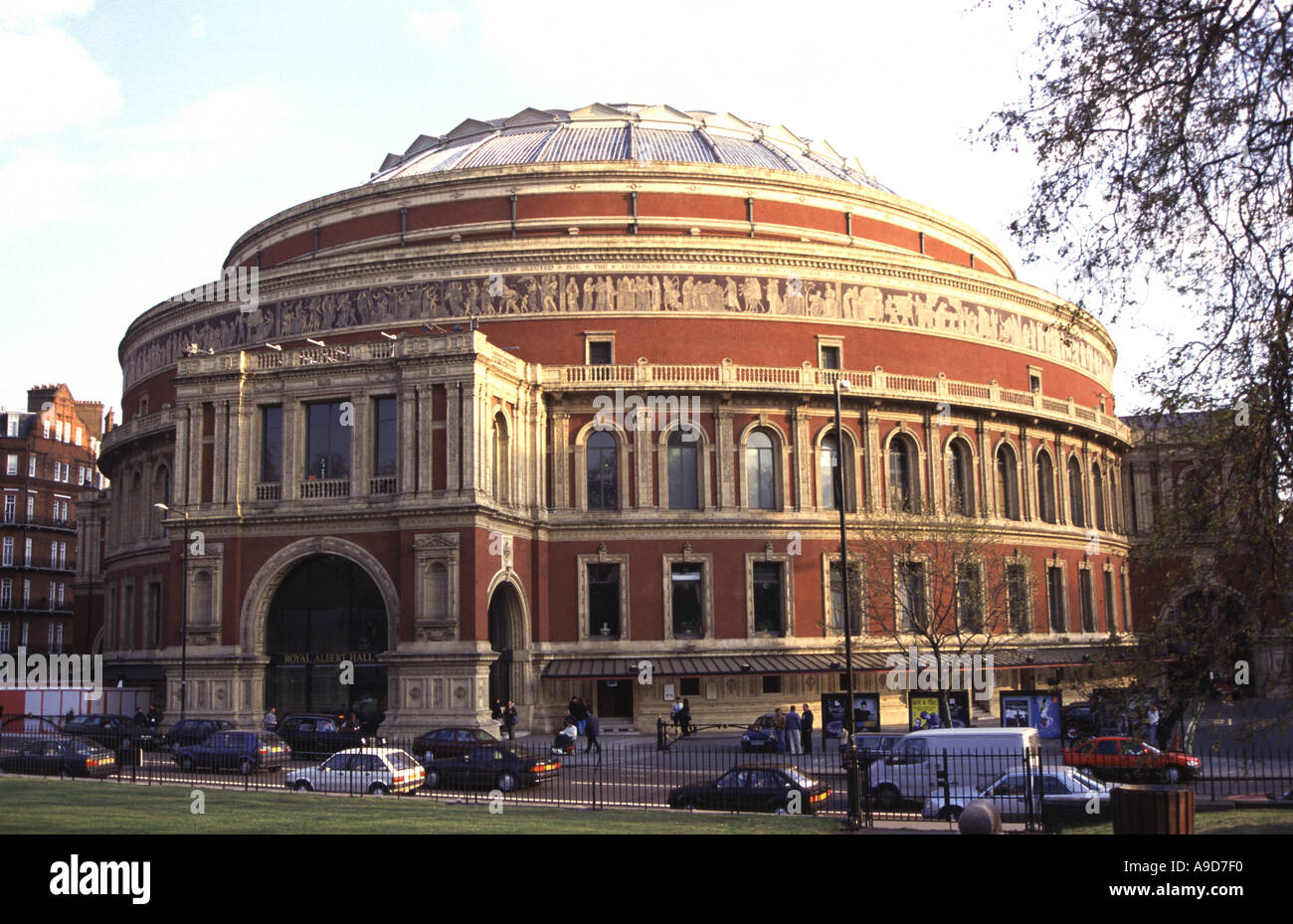 Royal Albert Hall, de Kensington, Londres La salle sièges autour de 7000 et a été terminée en 1871 Banque D'Images