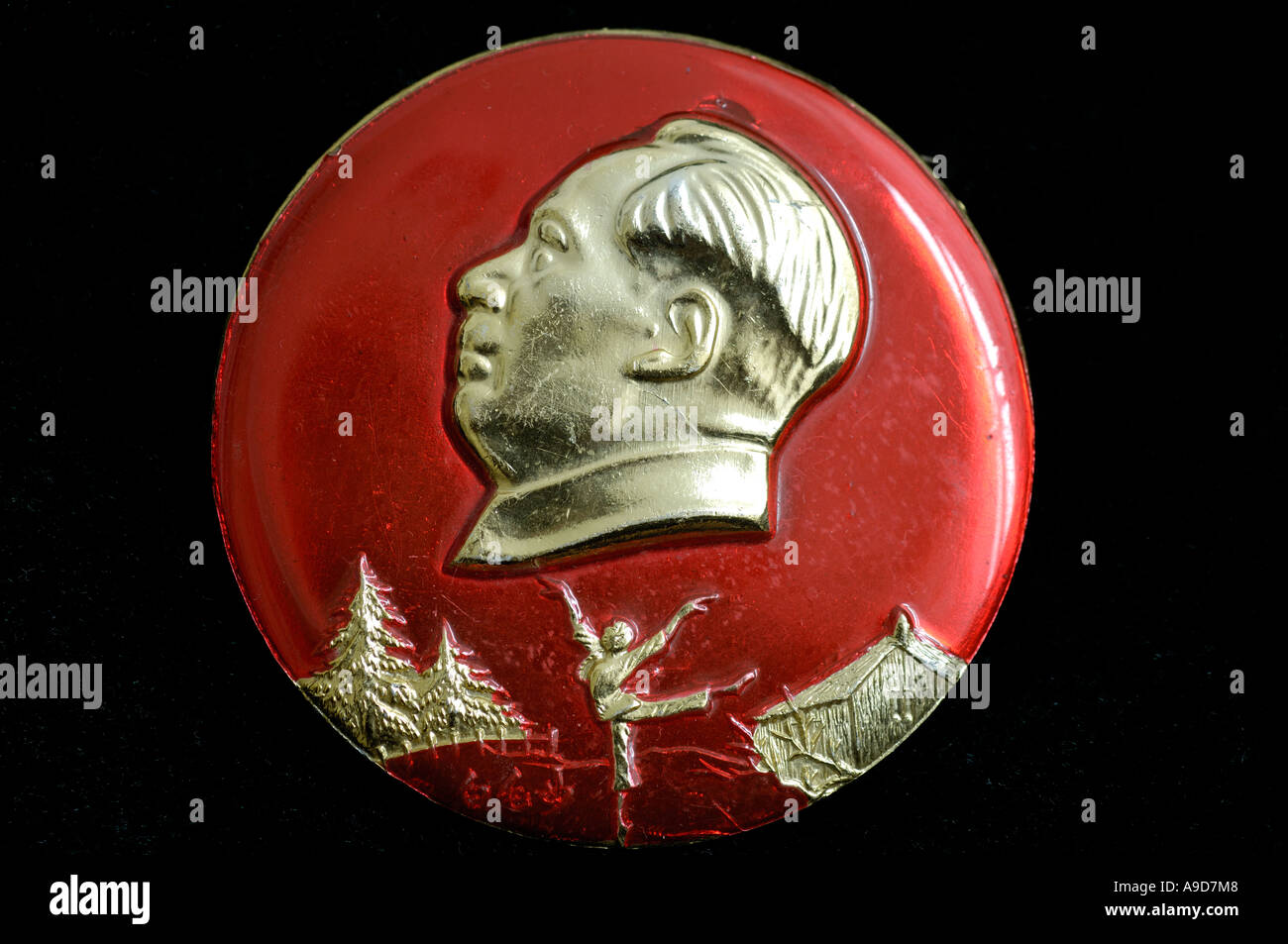 Badges de Mao Tse Tung. 2006 Banque D'Images