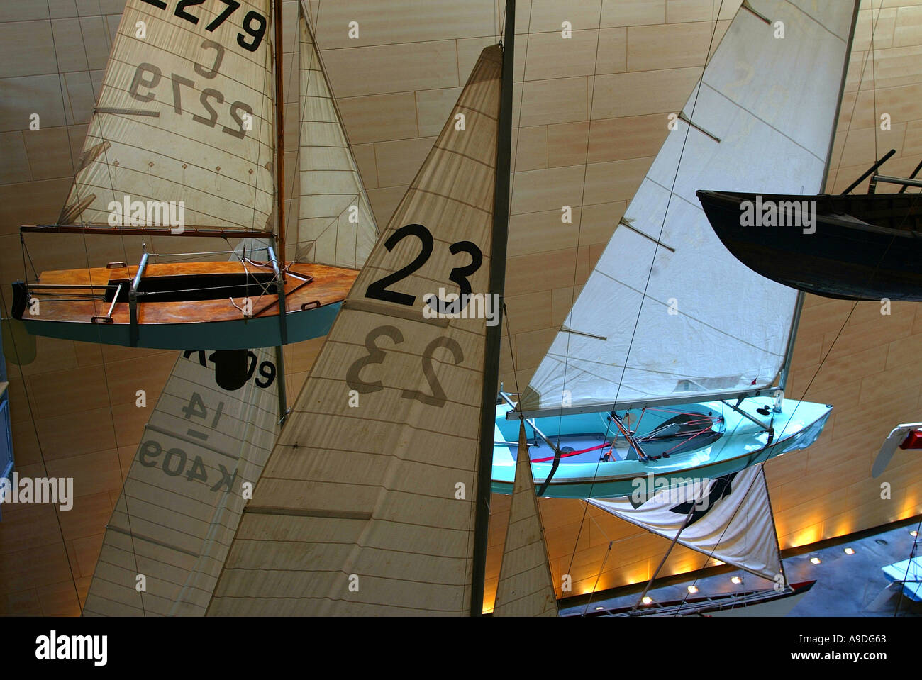 Le National Maritime Museum Cornwall Falmouth UK Banque D'Images