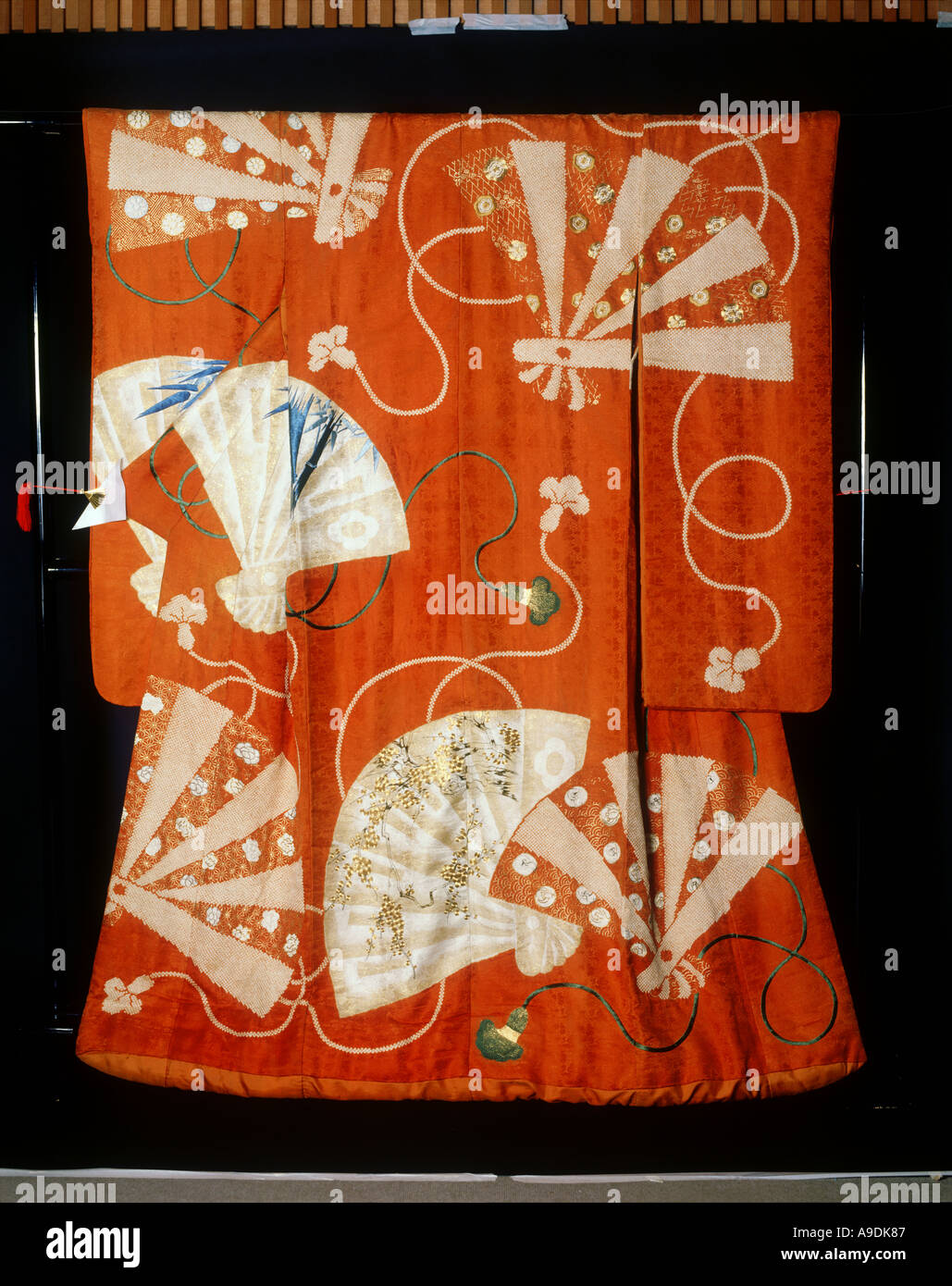 Kimono d'Edo le Japon antique Banque D'Images