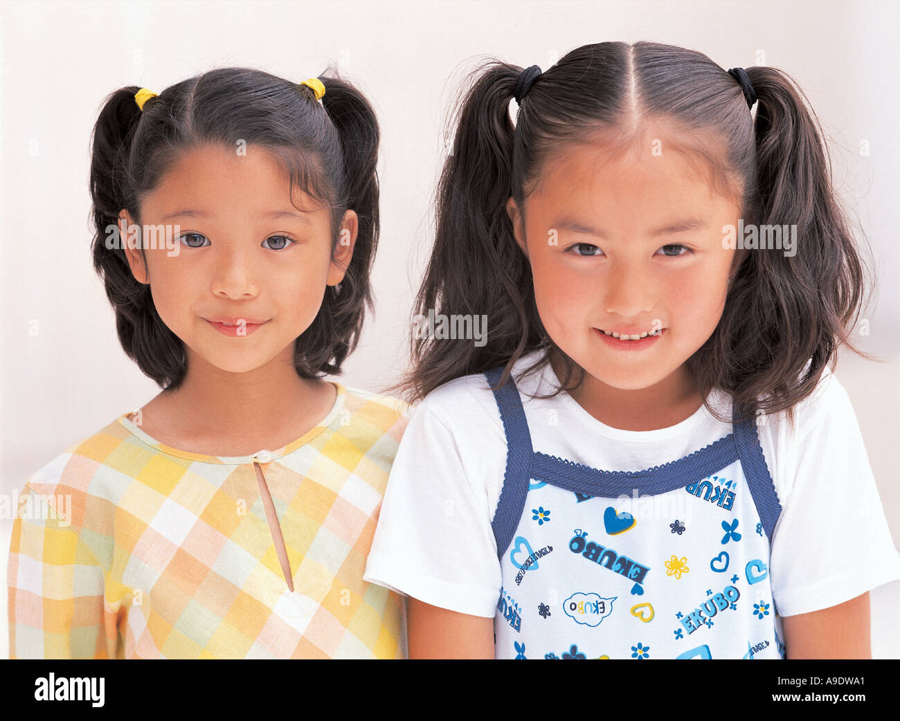 Les enfants à l'intérieur Banque D'Images