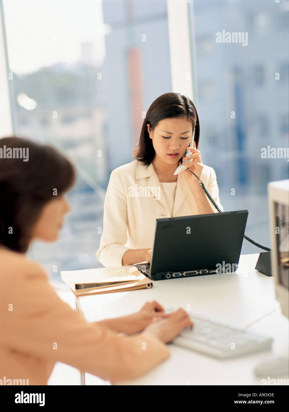 Les femmes d'affaires bureau businesswoman Banque D'Images