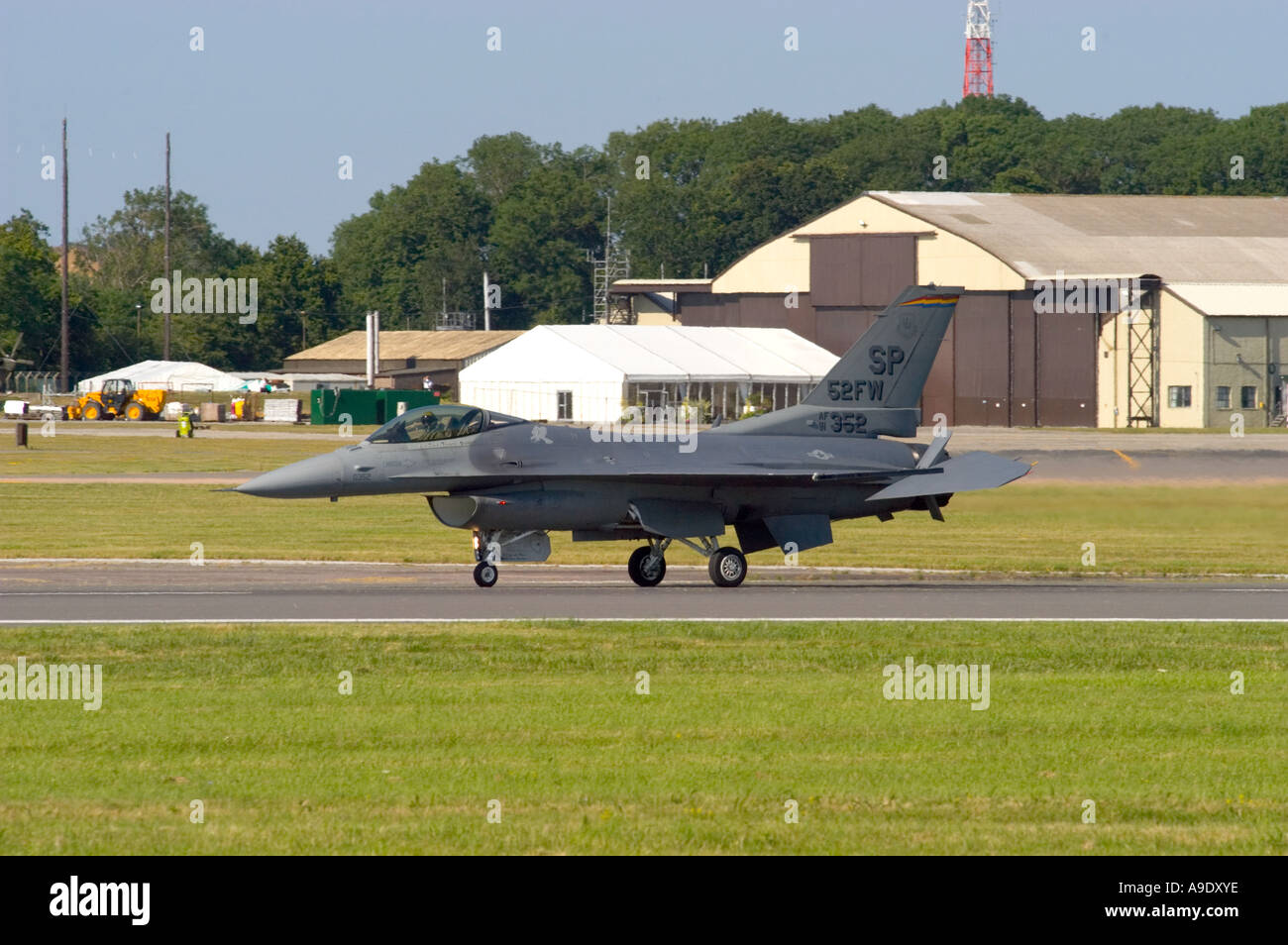 USAF F-16 Fighting Falcon Banque D'Images