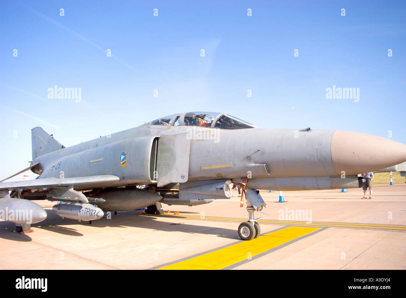 La Force aérienne grecque RF-4E Phantom Banque D'Images