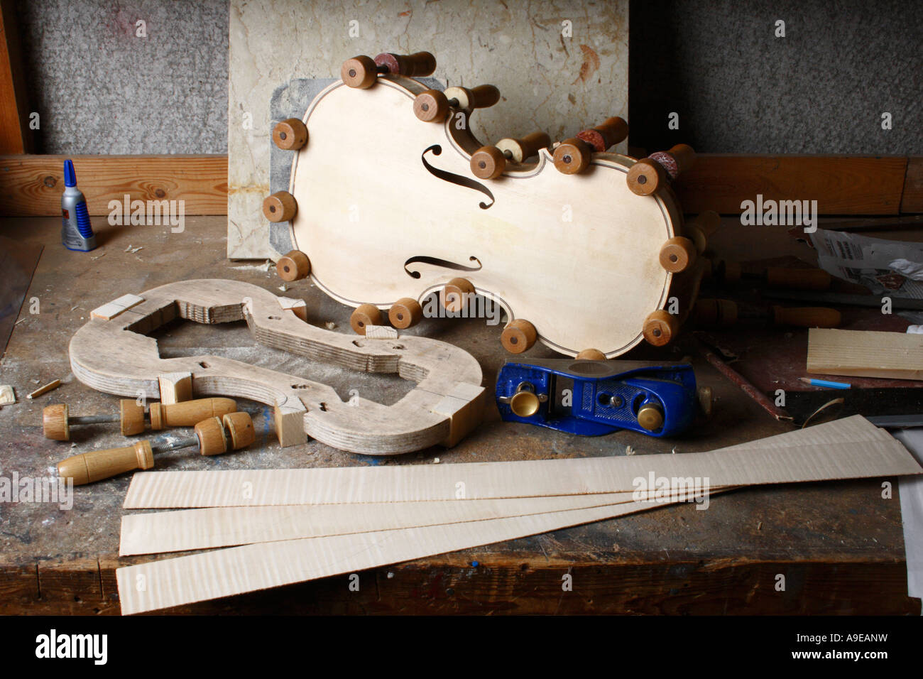 Lutherie Banque D'Images