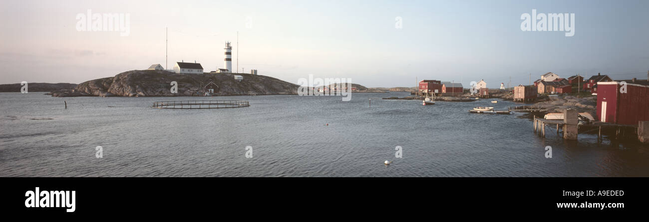 Halten leuchtturm norvège Banque D'Images