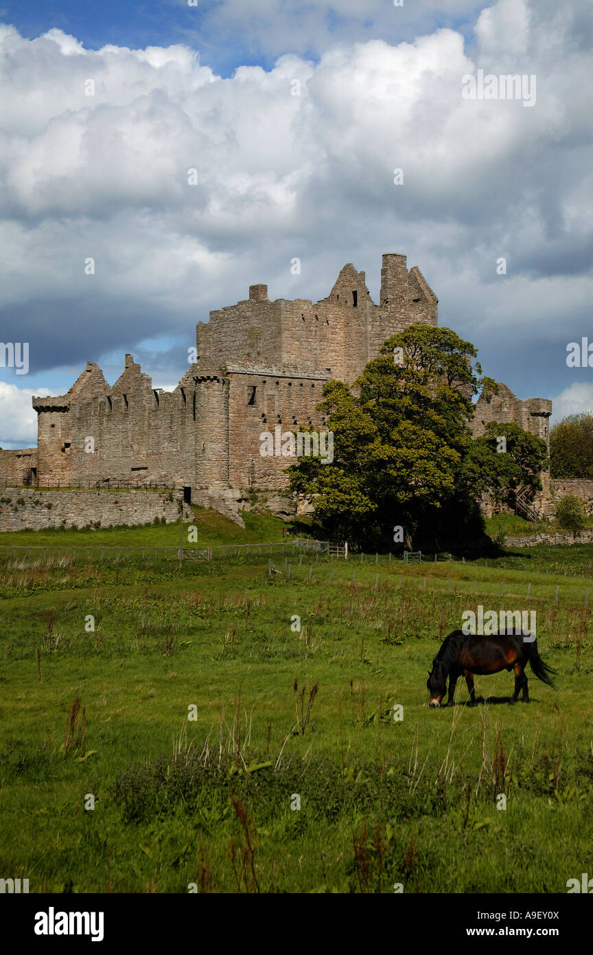 Craigmillar Castle Edinburgh Scotland UK Europe Banque D'Images