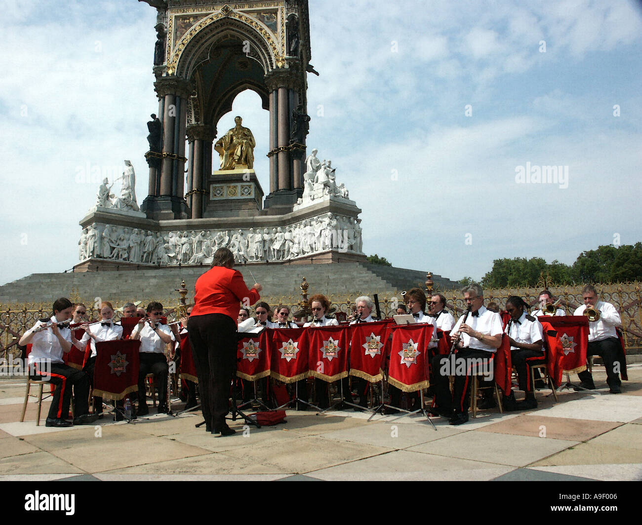 60e anniversaire de la Fire Services Fonds de bienfaisance nationale fête des jardins de Kensington London 29 06 03 Banque D'Images