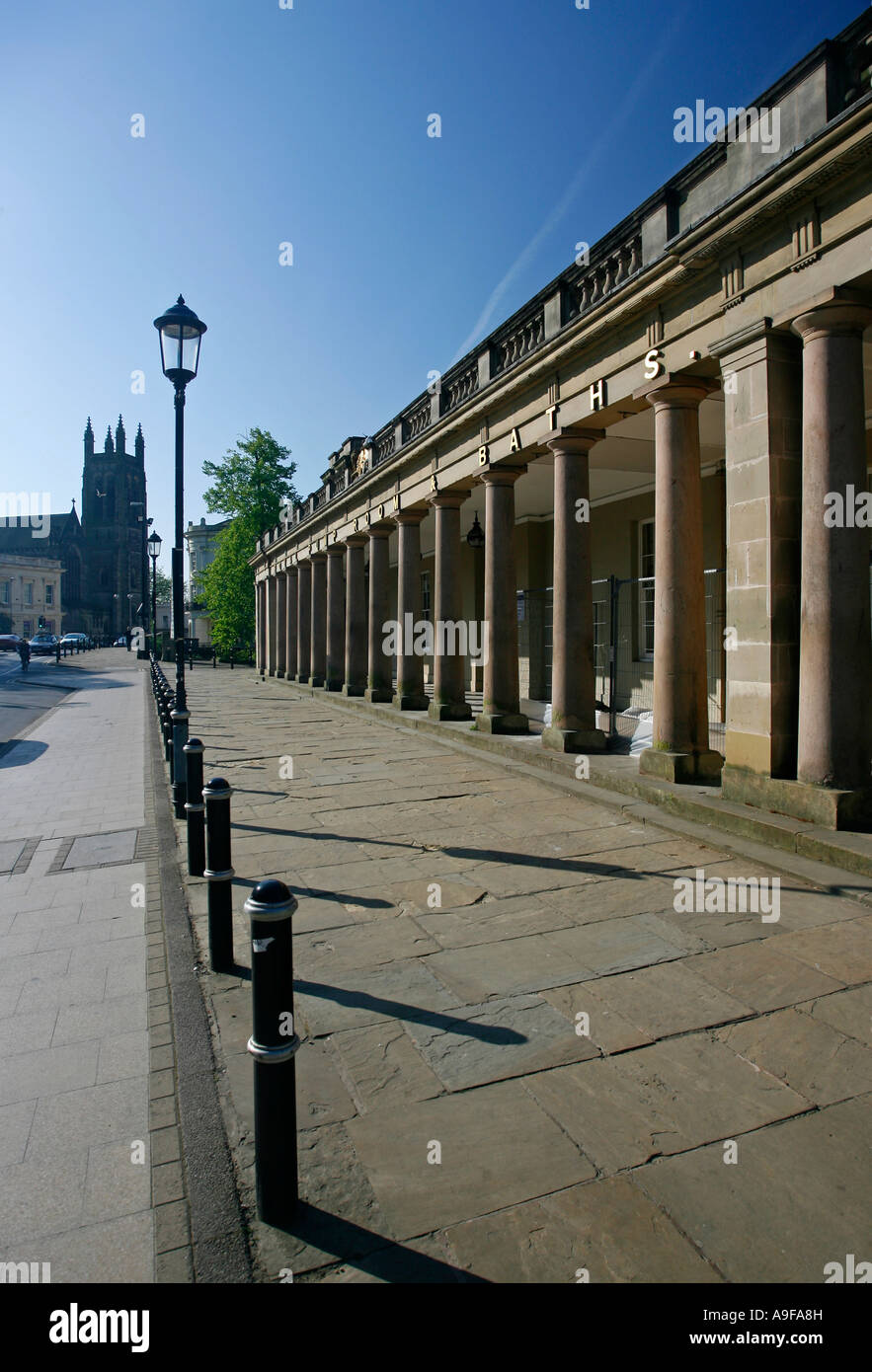 Les chambres de la pompe Royal Leamington Spa Warwickshire Angleterre UK Banque D'Images