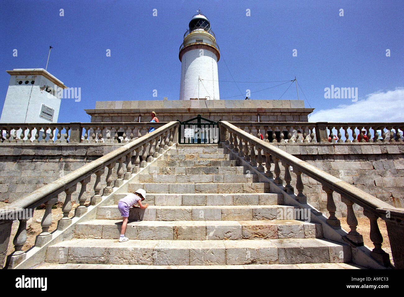 Le phare de Cap de Formentor en Majorque Banque D'Images